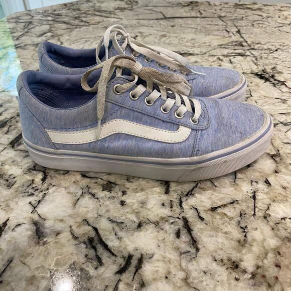 Vans Old Skool Blue Sneakers‎ Women’s size 8 - Picture 2 of 8